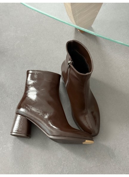 Acı kahve ruhan topuklu bot