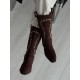 Acı kahve Troklu western çizme