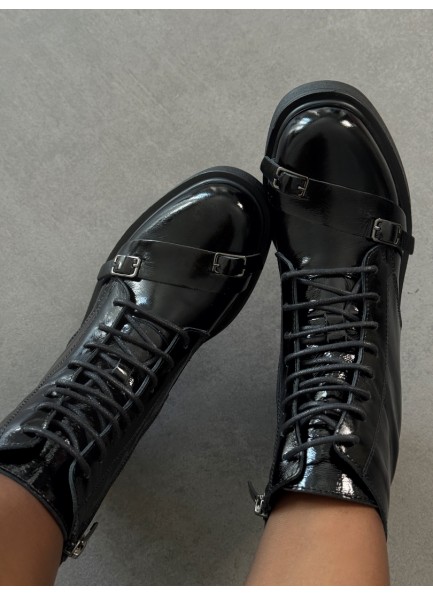 Siyah rugan deri postal 