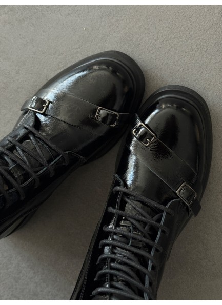 Siyah rugan deri postal 