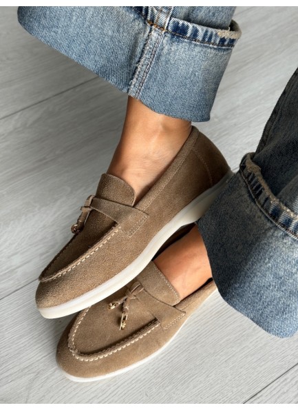 Vizon deri loafer