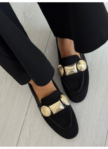 Siyah loafer ayakkabı 