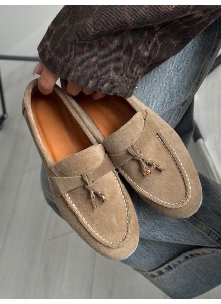 Vizon deri loafer