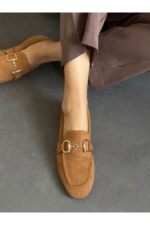 SC1112 Taba süet ayakkabı 