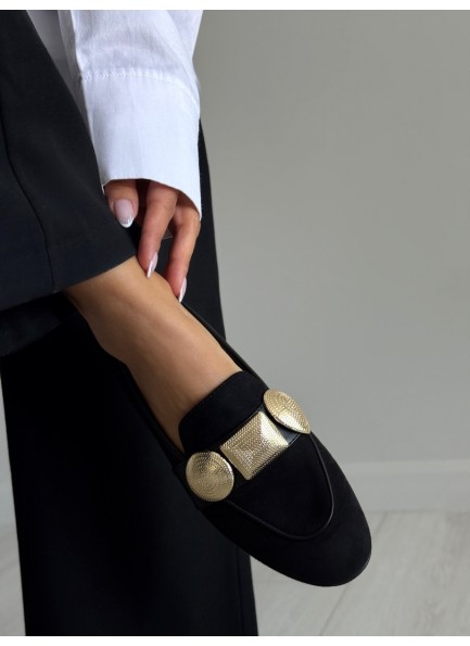 Siyah loafer ayakkabı 