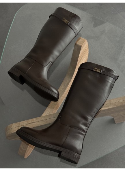 Acı kahve hakiki deri çizme