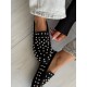 Siyah Troklu loafer ayakkabı 