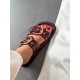 Bordo Trok detaylı terlik