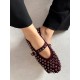 Bordo süet taşlı babet