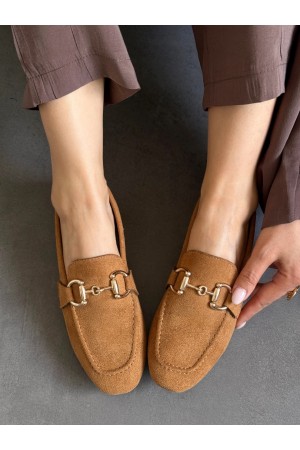 SC1112 Taba süet ayakkabı 