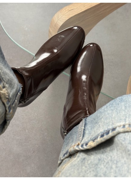 Acı kahve ruhan topuklu bot