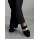 Siyah loafer ayakkabı 