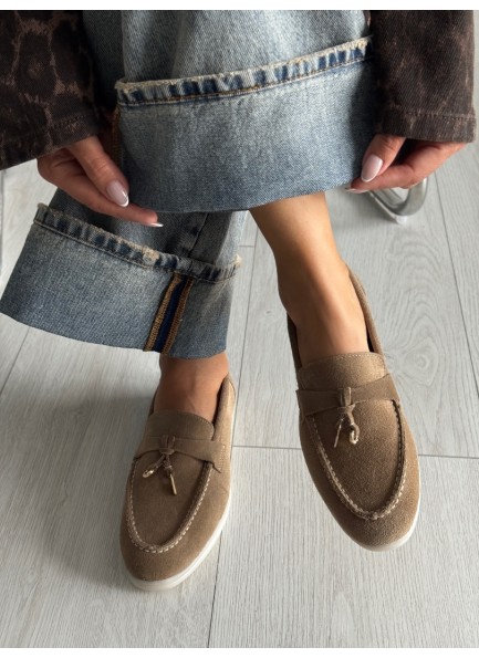 Vizon deri loafer
