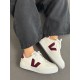 SC0174 Beyaz bordo spor ayakkabı 