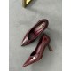Siyah rugan stiletto