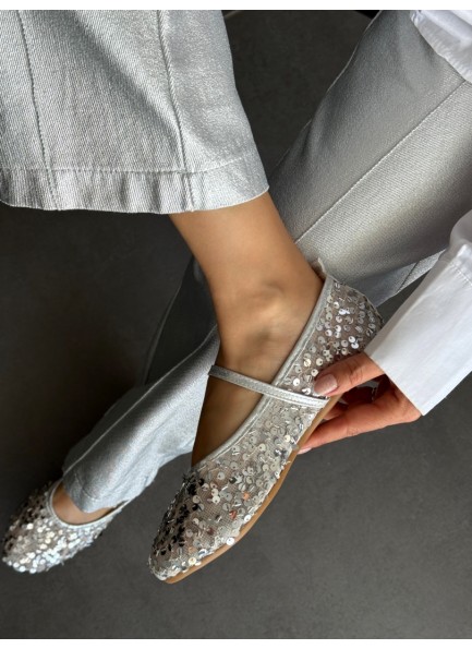 SC0056 Gümüş pullu babet 