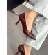 Siyah rugan stiletto