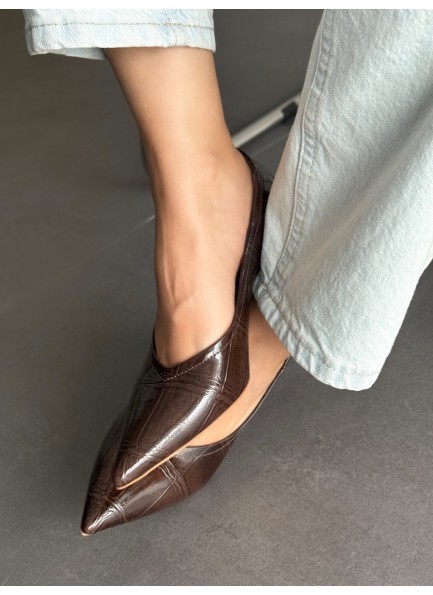 Acı kahve rugan Stiletto