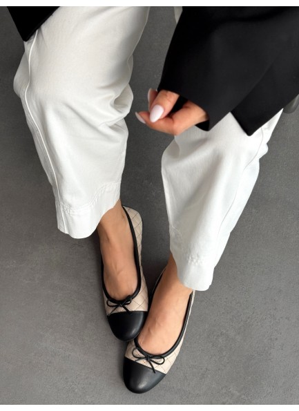 SC0061 Bej hakiki deri fiyonklu babet