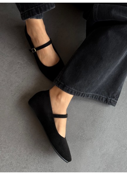 SC1114 Siyah içten ökçeli ayakkabı