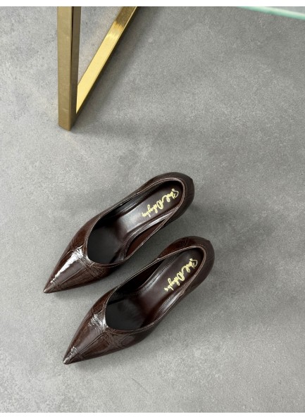 Acı kahve rugan Stiletto