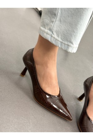 Acı kahve rugan Stiletto