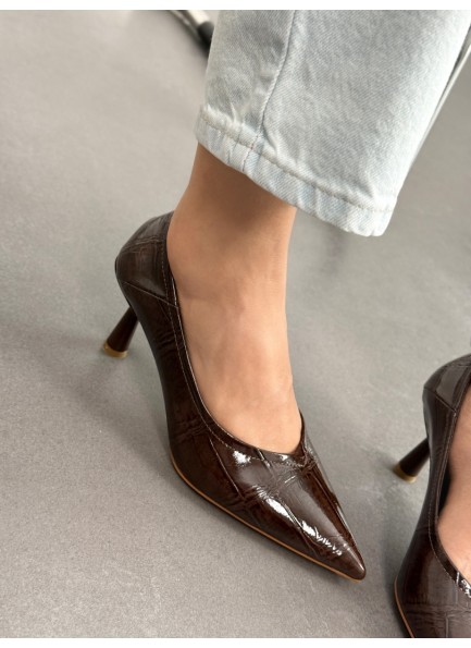 Acı kahve rugan Stiletto